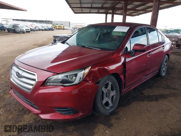 2016 Subaru Legacy Premium with VIN 4S3BNBC65G3041433, listed as a IAAI auction lot 42184667 with 202,081 mi miles and . Bid and sale history available at DreamBid. Image 17.