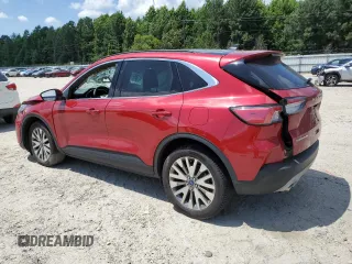 2020 Ford Escape Titanium Hybrid z VIN 1FMCU0DZ3LUC38525, wystawiony jako Copart lot #61967645 z przebiegiem 50 022 mil mil oraz Szkoda całkowita • Salvage title. Historia ofert i sprzedaży dostępna na DreamBid. Obrazek 2.