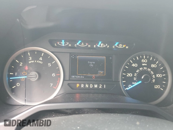 2016 Ford F-150 XLT with VIN 1FTEW1EGXGKD93049, listed as a Copart auction lot 61012185 with 67,434 mi miles and Clean title. Bid and sale history available at DreamBid. Image 9.