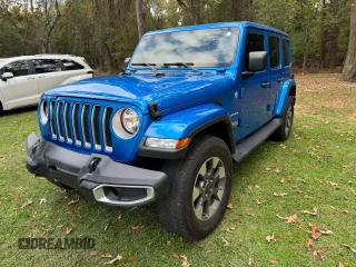 2022 Jeep Wrangler Unlimited Sahara Altitude with VIN 1C4HJXEG6NW248854, listed as a Copart auction lot 80591644 with 33,569 mi miles and Clean title. Bid and sale history available at DreamBid. Image 2.