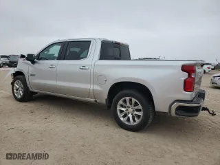 2019 Chevrolet Silverado 1500 LTZ with VIN 3GCUYGED9KG256523, listed as a Copart auction lot 45790835 with 77,435 mi miles and Salvage Title. Bid and sale history available at carsss.com. Image 2.