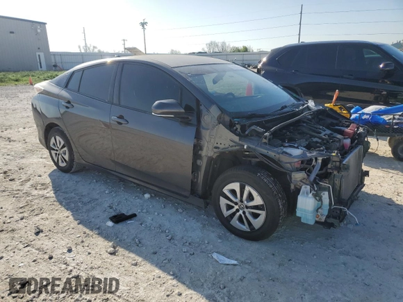 2016 Toyota Prius Four z VIN JTDKARFU1G3507793, wystawiony jako Copart lot #51680345 z przebiegiem 96 046 mil mil oraz Czysty tytuł • Clean title. Historia ofert i sprzedaży dostępna na DreamBid. Obrazek 4.