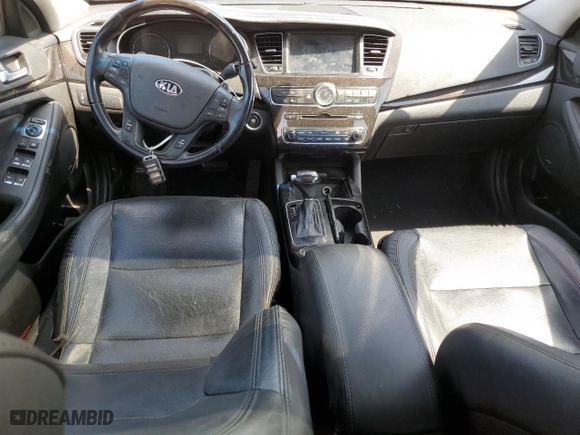 2016 Kia Cadenza Premium with VIN KNALN4D77G5206939, listed as a Copart auction lot 54261525 with 99,329 mi miles and Clean Title. Bid and sale history available at carsss.com. Image 8.