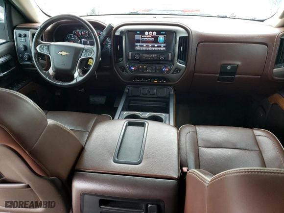 2015 Chevrolet Silverado 1500 High Country with VIN 3GCUKTEJ1FG318289, listed as a Copart auction lot 71223714 with 121,822 mi miles and Clean Title. Bid and sale history available at carsss.com. Image 8.