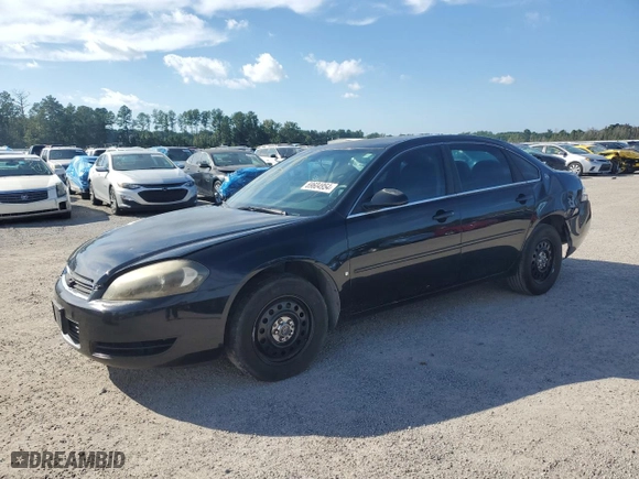 2006 Chevrolet Impala Police Pkg Police Pkg 9C1 with VIN 2G1WS551069365837, listed as a Copart auction lot 69604954 with 138,067 mi miles and Salvage Title. Bid and sale history available at carsss.com. Image 1.