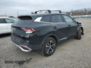 2024 Kia Sportage EX with VIN 5XYK3CDF8RG162711, listed as a Copart auction lot 47107205 with 13,201 mi miles and Salvage Title. Bid and sale history available at carsss.com. Image 3.