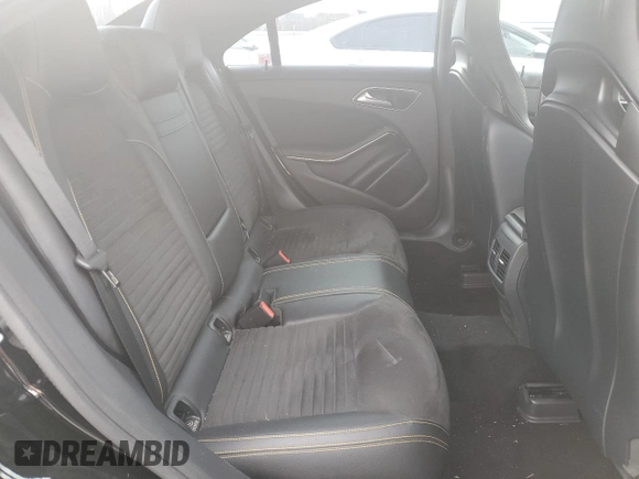 2018 Mercedes-Benz CLA with VIN WDDSJ5CB2JN579356, listed as a Copart auction lot 47038125 with 51,164 mi miles and Salvage Title. Bid and sale history available at carsss.com. Image 10.