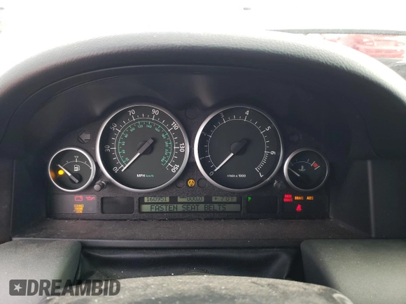 2005 Land Rover Range Rover HSE with VIN SALME11455A194805, listed as a Copart auction lot 63635744 with 160,951 mi miles and Clean title. Bid and sale history available at DreamBid. Image 9.