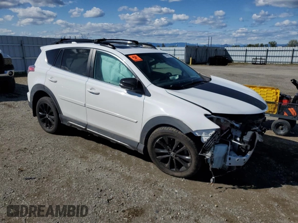 2018 Toyota RAV4 XLE with VIN 2T3RFREV1JW812970, listed as a Copart auction lot 51656915 with 77,892 mi miles and Salvage Title. Bid and sale history available at DreamBid. Image 4.