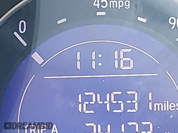 2016 Honda Fit LX with VIN JHMGK5H57GS010902, listed as a IAAI auction lot 41902395 with 124,531 mi miles. Bid and sale history available at carsss.com. Image 16.