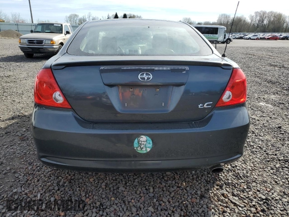 2006 Scion tC with VIN JTKDE177560122463, listed as a Copart auction lot 50660355 with 135,800 mi miles and Salvage Title. Bid and sale history available at carsss.com. Image 6.