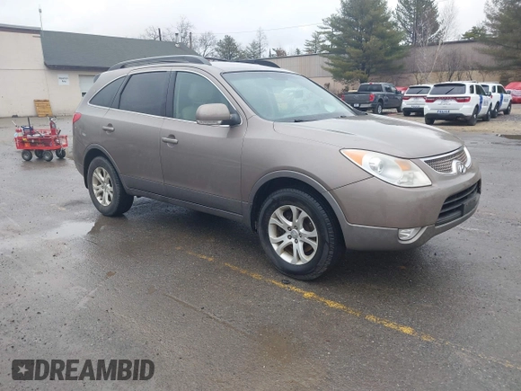2010 Hyundai Veracruz Limited with VIN KM8NUDCC0AU135170, listed as a IAAI auction lot 41812802 with 102,438 mi miles and . Bid and sale history available at DreamBid. Image 1.