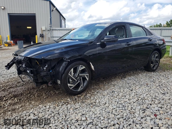 2024 Hyundai Elantra Limited с VIN KMHLP4DG9RU730501, выставлен на аукционе Copart как лот 60325065 с пробегом 35 370 миль миль и Чистый • Clean title. История ставок и продаж доступна на DreamBid. Изображение 1.