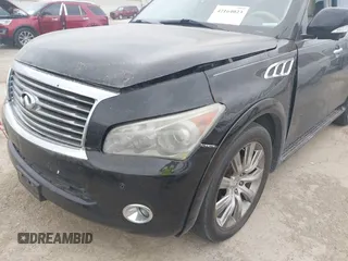 2013 Infiniti QX56 with VIN JN8AZ2NF6D9550697, listed as a IAAI auction lot 42164023 with 123,590 mi miles and . Bid and sale history available at DreamBid. Image 6.