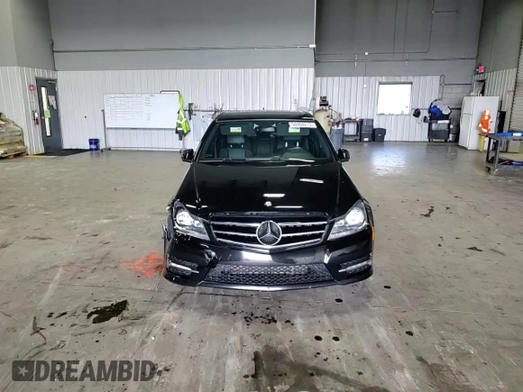 2014 Mercedes-Benz C 300 Sport with VIN WDDGF8AB7ER321568, listed as a Copart auction lot 54404215 with 88,313 mi miles and Salvage Title. Bid and sale history available at DreamBid. Image 13.