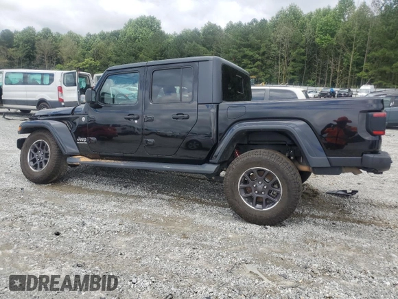 2020 Jeep Gladiator Overland with VIN 1C6HJTFG1LL172604, listed as a Copart auction lot 59883565 with 176,831 mi miles and Salvage title. Bid and sale history available at DreamBid. Image 2.