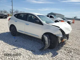 2013 Nissan Rogue S with VIN JN8AS5MT3DW541308, listed as a Copart auction lot 46843455 with 92,034 mi miles and Salvage Title. Bid and sale history available at DreamBid. Image 4.