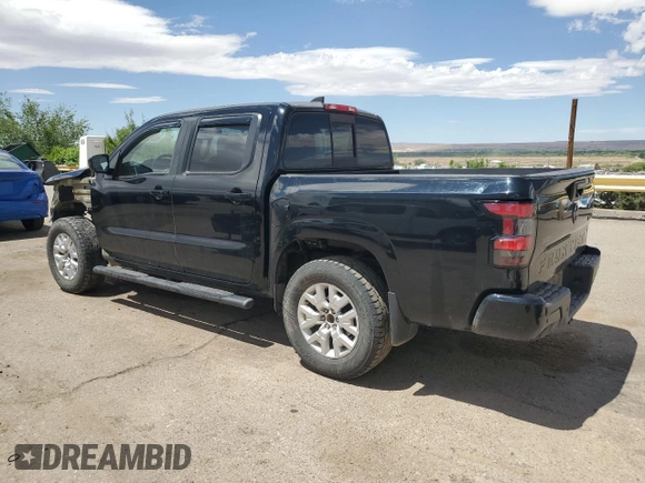 2022 Nissan Frontier SV with VIN 1N6ED1EK3NN603686, listed as a Copart auction lot 56250585 with 87,113 mi miles and Salvage title. Bid and sale history available at DreamBid. Image 2.