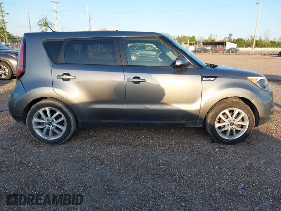 2018 Kia Soul + with VIN KNDJP3A55J7535782, listed as a IAAI auction lot 41807092 with 104,240 mi miles. Bid and sale history available at carsss.com. Image 13.