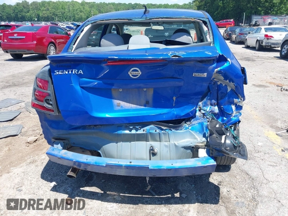 2012 Nissan Sentra S with VIN 3N1AB6AP9CL783147, listed as a IAAI auction lot 42309268 with 135,000 mi miles and . Bid and sale history available at DreamBid. Image 16.