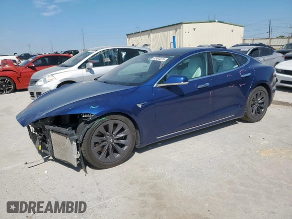 2019 Tesla Model S 75D z VIN 5YJSA1E2XKF339553, wystawiony jako Copart lot #52407075 z przebiegiem 121 491 mil mil oraz Szkoda całkowita • Salvage title. Historia ofert i sprzedaży dostępna na DreamBid. Obrazek 1.