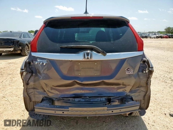 2020 Honda Fit EX with VIN 3HGGK5H8XLM716391, listed as a Copart auction lot 61165085 with 91,399 mi miles and Salvage title. Bid and sale history available at DreamBid. Image 6.