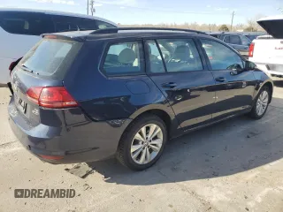 2017 Volkswagen Golf SportWagen S with VIN 3VW017AU1HM515554, listed as a Copart auction lot 46549405 with 97,823 mi miles and Salvage Title. Bid and sale history available at carsss.com. Image 3.