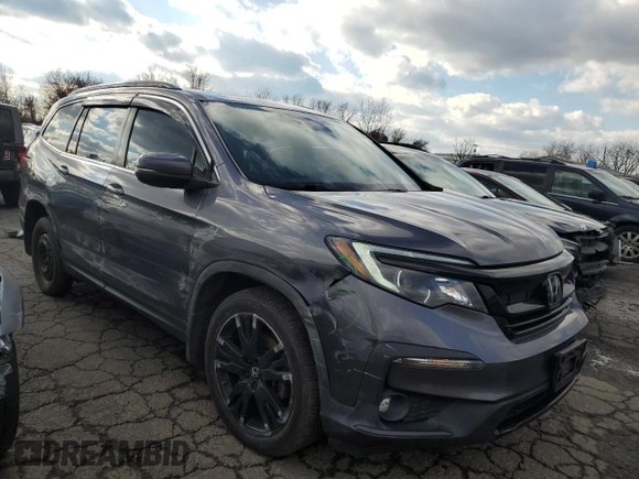 2021 Honda Pilot Special Edition z VIN 5FNYF6H22MB014595, wystawiony jako Copart lot #83592344 z przebiegiem 89 096 mil mil oraz Szkoda całkowita • Salvage title. Historia ofert i sprzedaży dostępna na DreamBid. Obrazek 4.