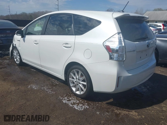 2013 Toyota Prius Two with VIN JTDZN3EU7D3278419, listed as a IAAI auction lot 41899617 with 191,236 mi miles and . Bid and sale history available at DreamBid. Image 3.