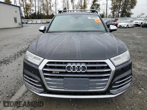 2018 Audi SQ5 Premium Plus with VIN WA1A4AFY0J2200260, listed as a Copart auction lot 74097954 with 61,514 mi miles and Salvage Title. Bid and sale history available at DreamBid. Image 5.