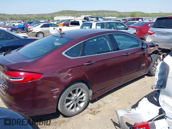 2017 Ford Fusion Titanium with VIN 3FA6P0SU9HR379474, listed as a IAAI auction lot 41979180 with 948,175 mi miles and . Bid and sale history available at DreamBid. Image 4.
