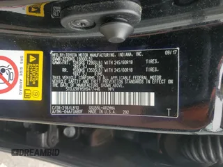 2017 Toyota Highlander XLE with VIN 5TDJZRFH5HS477446, listed as a Copart auction lot 60132215 with 58,830 mi miles and Salvage title. Bid and sale history available at DreamBid. Image 13.