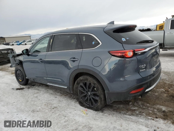 2023 Mazda CX-9 Grand Touring z VIN JM3TCBDY8P0634707, wystawiony jako Copart lot #87810595 z przebiegiem 55 589 mil mil oraz Szkoda całkowita • Salvage title. Historia ofert i sprzedaży dostępna na DreamBid. Obrazek 2.