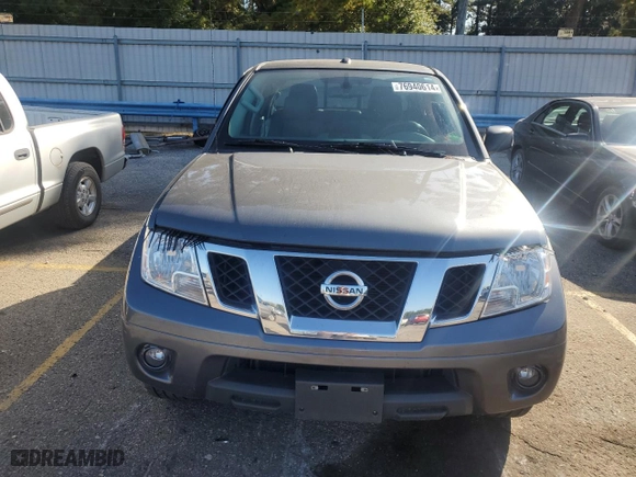 2018 Nissan Frontier S with VIN 1N6DD0ER0JN703709, listed as a Copart auction lot 76940614 with 86,782 mi miles and Salvage Title. Bid and sale history available at carsss.com. Image 5.