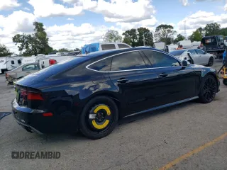 2018 Audi S7 Prestige with VIN WAU2FAFC1JN090694, listed as a Copart auction lot 72414024 with 71,184 mi miles and Salvage Title. Bid and sale history available at carsss.com. Image 3.