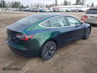 2020 Tesla Model 3 Long Range with VIN 5YJ3E1EB7LF668558, listed as a IAAI auction lot 41525686 with 1 mi miles. Bid and sale history available at carsss.com. Image 4.