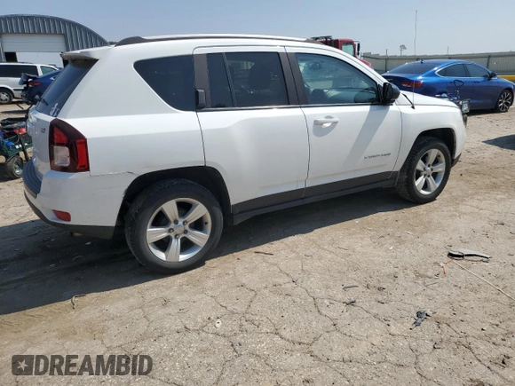 2016 Jeep Compass Sport с VIN 1C4NJCBA8GD633763, выставлен на аукционе Copart как лот 59568265 с пробегом 109 552 миль миль и Списание • Salvage title. История ставок и продаж доступна на DreamBid. Изображение 3.