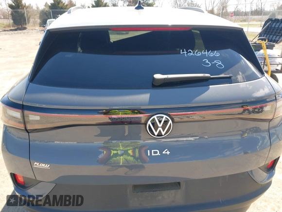 2023 Volkswagen ID.4 Pro with VIN 1V2CMPE89PC013880, listed as a IAAI auction lot 41801156 with 18,098 mi miles and . Bid and sale history available at DreamBid. Image 16.