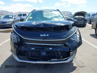 2023 Kia Niro EX with VIN KNDCR3LE1P5100018, listed as a IAAI auction lot 42033942 with 25,188 mi miles. Bid and sale history available at carsss.com. Image 12.