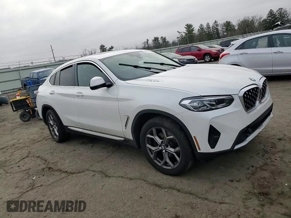 2023 BMW X4 xDrive30i with VIN 5UX33DT01P9P63673, listed as a Copart auction lot 48771645 with 0 mi miles and Salvage Title. Bid and sale history available at carsss.com. Image 12.