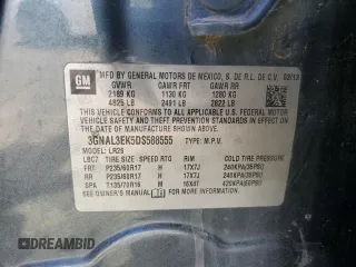 2013 Chevrolet Captiva Sport LT z VIN 3GNAL3EK5DS588555, wystawiony jako Copart lot #53386545 z przebiegiem 160 412 mil mil oraz Szkoda całkowita • Salvage title. Historia ofert i sprzedaży dostępna na DreamBid. Obrazek 13.