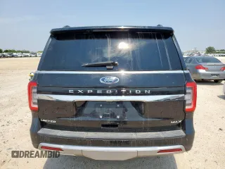 2023 Ford Expedition Max Limited with VIN 1FMJK1K83PEA54196, listed as a Copart auction lot 57048325 with 54,701 mi miles and Clean title. Bid and sale history available at DreamBid. Image 6.