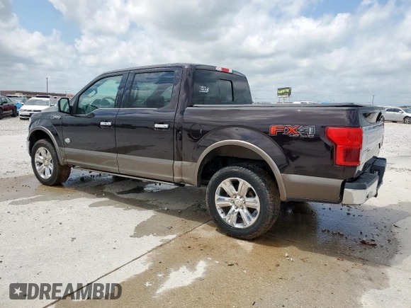 2018 Ford F-150 XL with VIN 1FTEW1EG7JFE04198, listed as a Copart auction lot 54787445 with 111,981 mi miles and Clean title. Bid and sale history available at DreamBid. Image 2.