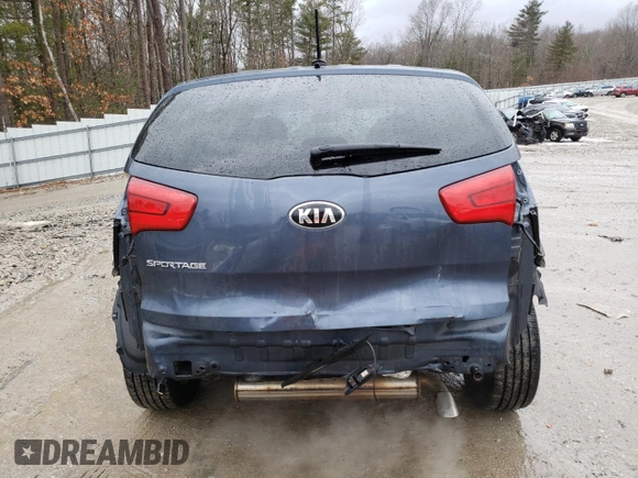 2016 Kia Sportage LX with VIN KNDPBCAC2G7836252, listed as a Copart auction lot 47269955 with 138,347 mi miles and Salvage Title. Bid and sale history available at carsss.com. Image 6.