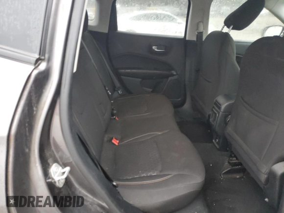 2018 Jeep Compass Sport with VIN 3C4NJCABXJT204510, listed as a Copart auction lot 44560695 with 100,927 mi miles and Salvage Title. Bid and sale history available at carsss.com. Image 10.