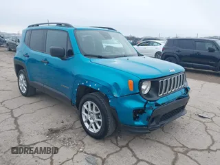 2021 Jeep Renegade Sport with VIN ZACNJDAB4MPN14473, listed as a IAAI auction lot 41559322 with 68,646 mi miles and . Bid and sale history available at DreamBid. Image 1.