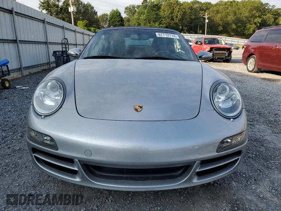 2006 Porsche 911 Carrera with VIN WP0CA29926S757017, listed as a Copart auction lot 67712714 with 61,865 mi miles and Salvage Title. Bid and sale history available at DreamBid. Image 5.