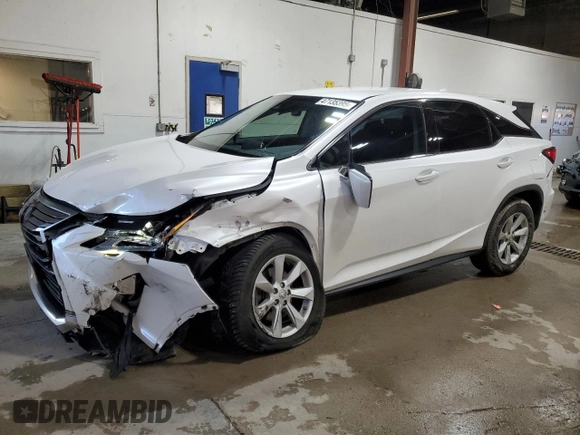 2017 Lexus RX with VIN 2T2BZMCA0HC114801, listed as a Copart auction lot 47135395 with 82,096 mi miles and Salvage Title. Bid and sale history available at carsss.com. Image 1.