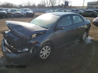 2009 Toyota Corolla with VIN 2T1BU40E09C173343, listed as a Copart auction lot 48817835 with 228,267 mi miles and Salvage Title. Bid and sale history available at carsss.com. Image 1.