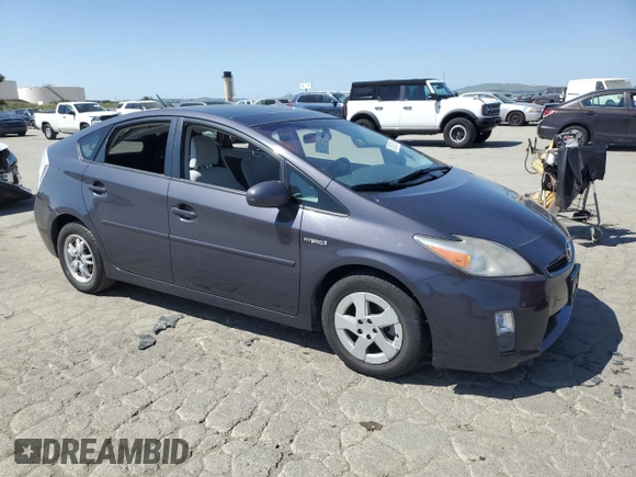 2010 Toyota Prius II with VIN JTDKN3DU3A0181413, listed as a Copart auction lot 53153115 with 107,110 mi miles and Salvage Title. Bid and sale history available at carsss.com. Image 4.